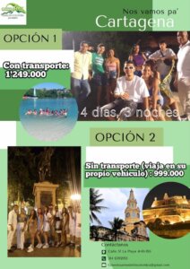 ¡Cartagena - Viajes! ¡Un aliado para cumplir ese sueño aplazado! Mira las 2 opciones que se tienen